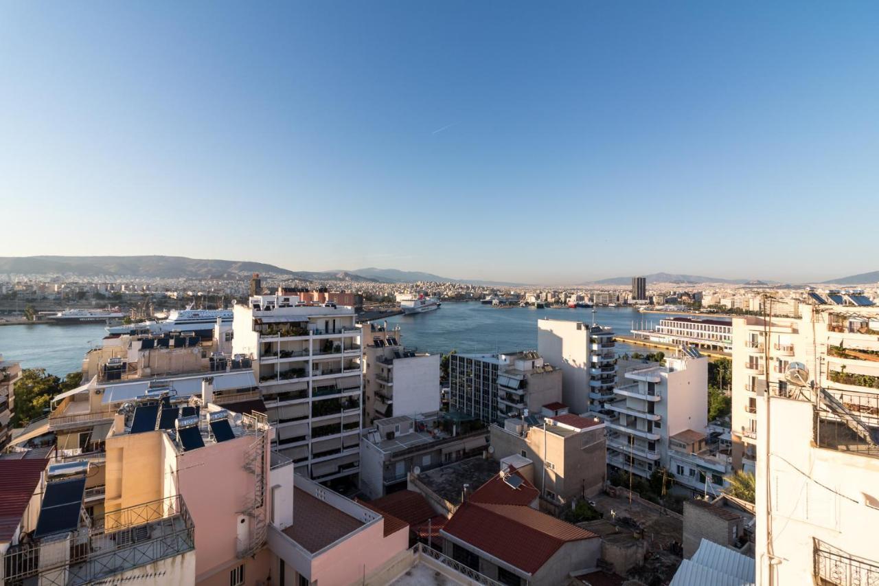 A Luxury Maisonette With Sea View بيرايوس المظهر الخارجي الصورة