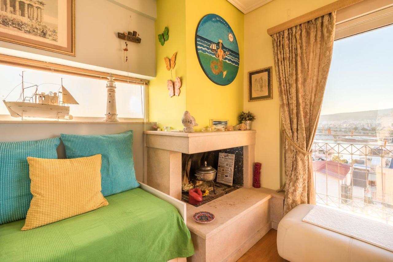 A Luxury Maisonette With Sea View بيرايوس المظهر الخارجي الصورة
